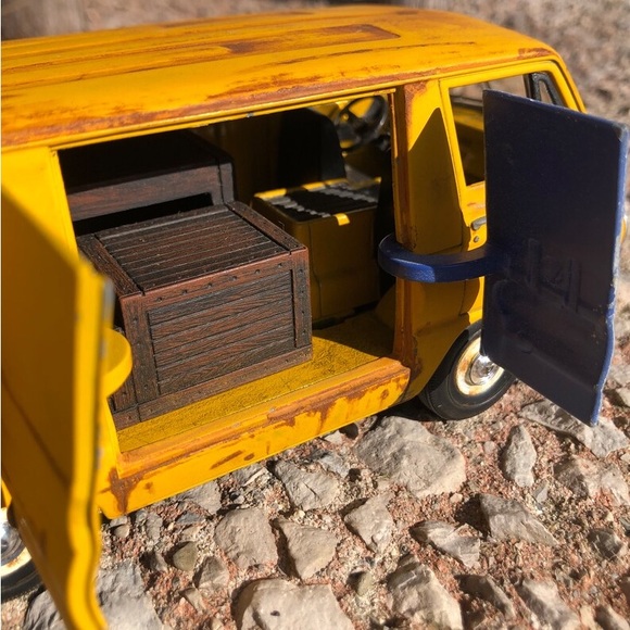 Patina Finished Dodge A100 Van Hippy panel Van 1964 Liberty Classics coin bankπ - Picture 10 of 11